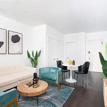 444-2C Beautiful 1Br Midtown West Apartamento
